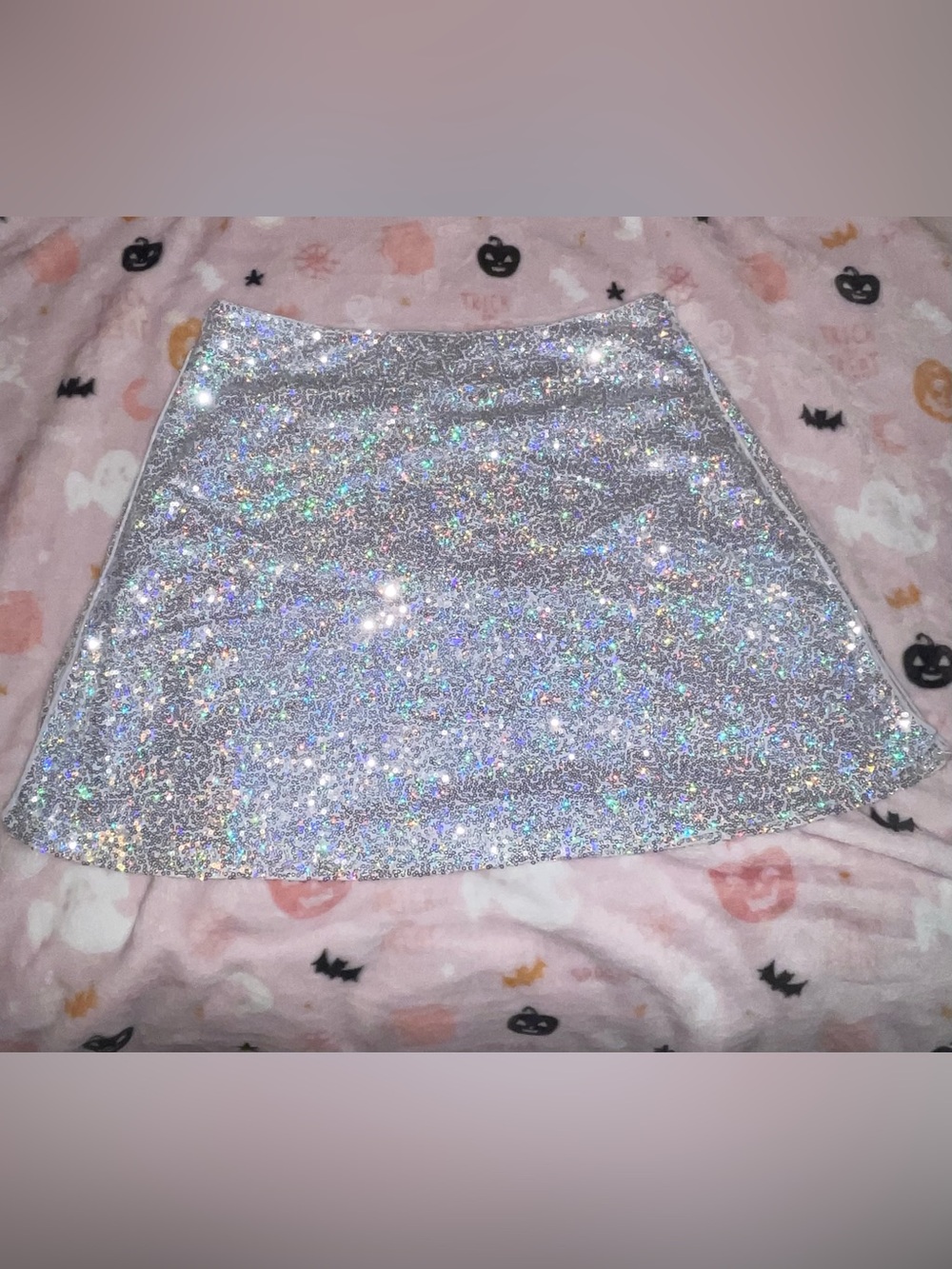 Showpo Sequin Mini Skirt